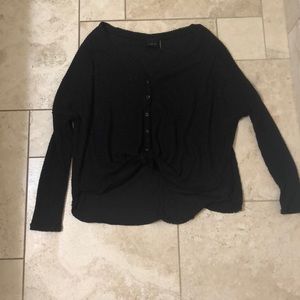 Black sweater/cardigan